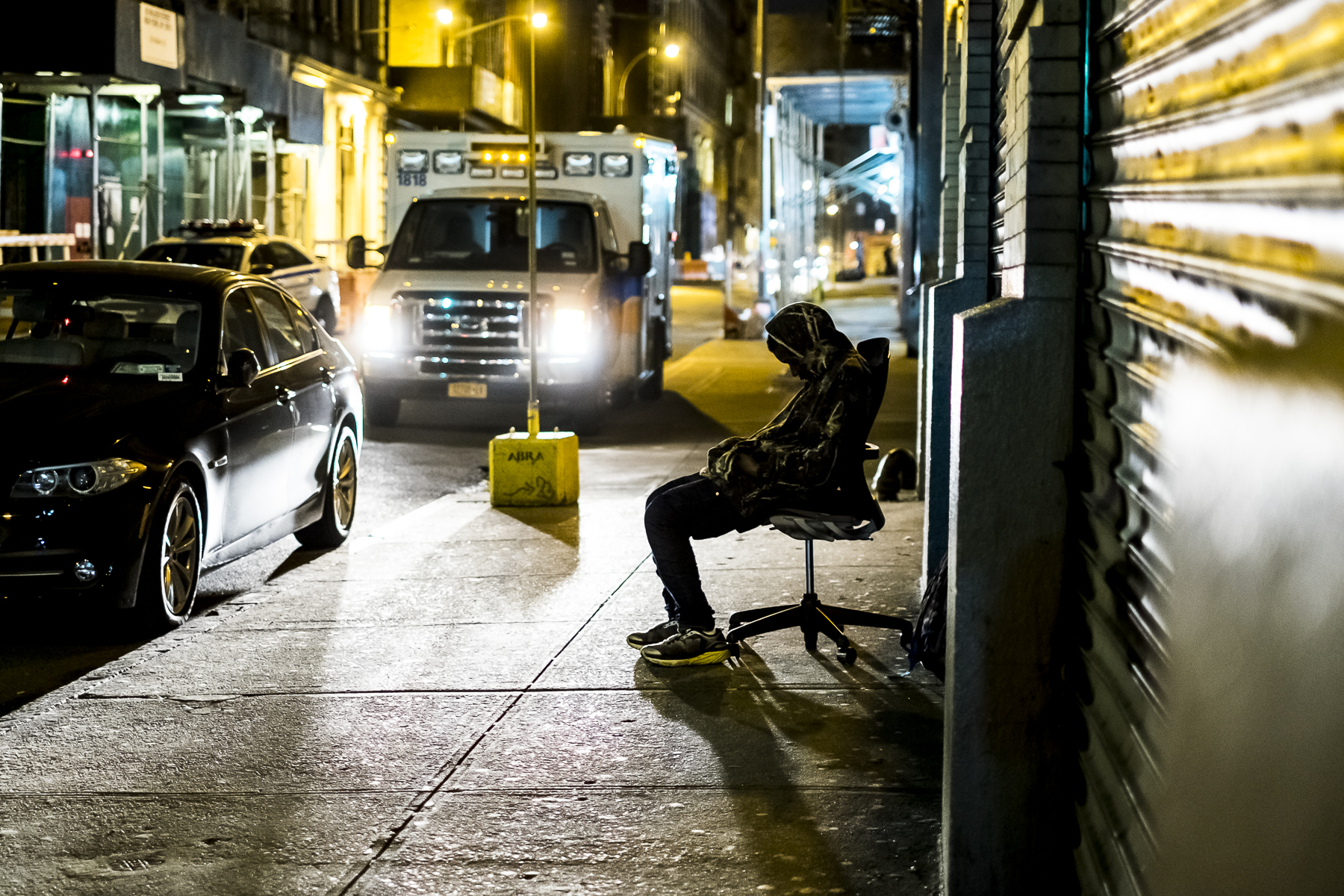 Streetphotography New York / Zaragoza Walkers